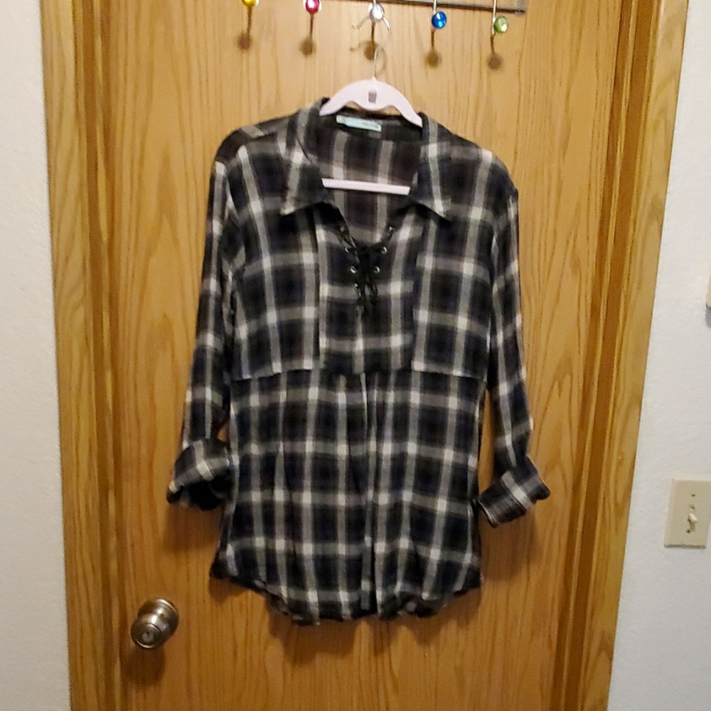 Maurices Xl Babydoll style top